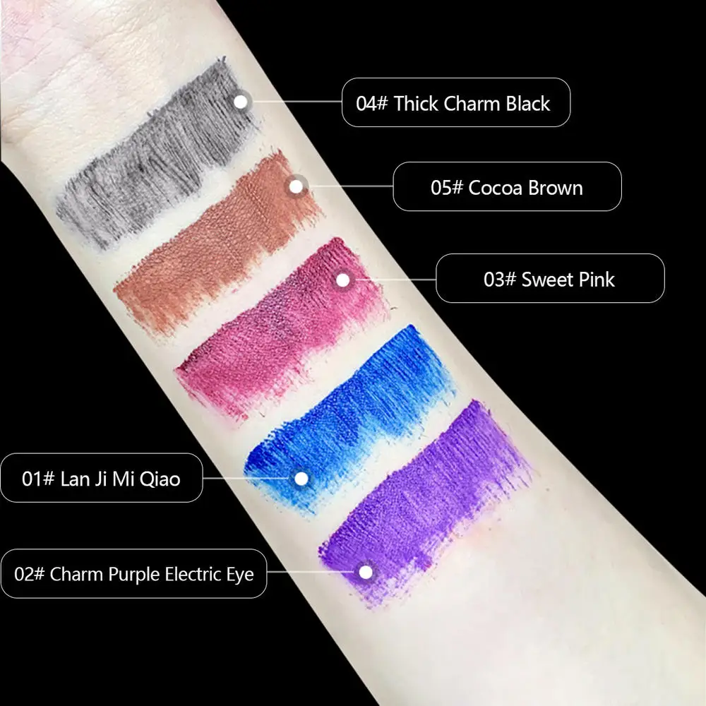 Colorful 4D Mascara Waterproof Lasting Thick Curling Blue Yellow Black Silk Fiber Lash Mascara Eyelash Thicken Color Eyes Makeup
Colorful 4D Mascara Waterproof Lasting Thick Curling Blue Yellow Black Silk Fiber Lash Mascara Eyelash Thicken Color Eyes Makeup