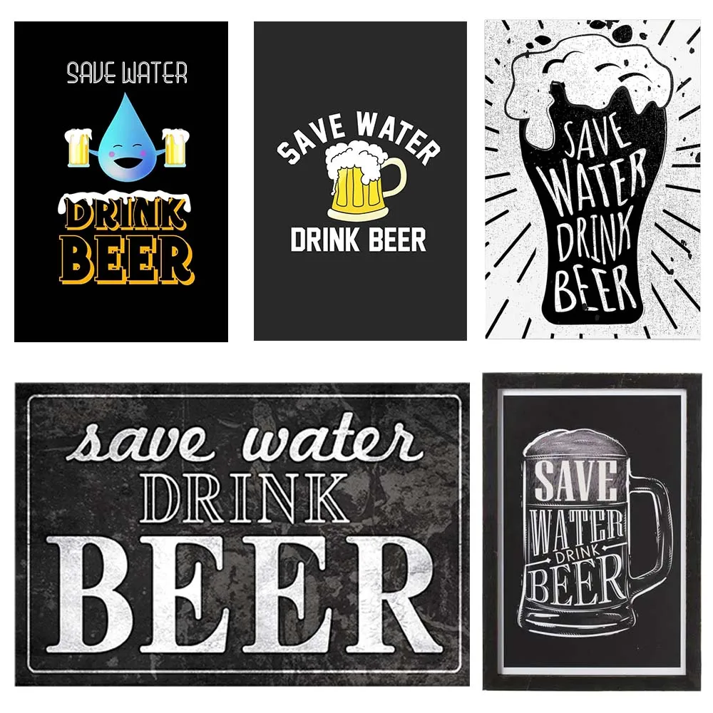 Save Water Drink Beer Metal Tin Sign Plaque Vintage Metal Poster Bar Pub Club Decorative Iron Painting Metal Plate 20x30cm
Save Water Drink Beer Metal Tin Sign Plaque Vintage Metal Poster Bar Pub Club Decorative Iron Painting Metal Plate 20x30cm
