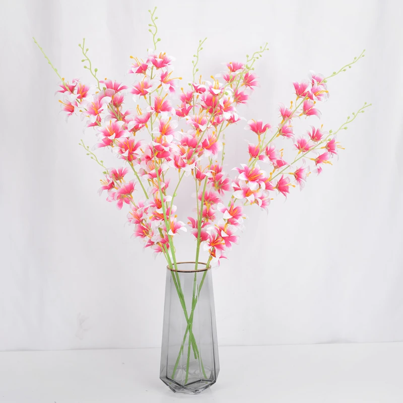 4pcs High Quality Silk Lily Artificial Flowers Small Lily Tiny Flowers Bouquet for Wedding Bouquet Bridal Home Decor Fake Flower
4pcs High Quality Silk Lily Artificial Flowers Small Lily Tiny Flowers Bouquet for Wedding Bouquet Bridal Home Decor Fake Flower