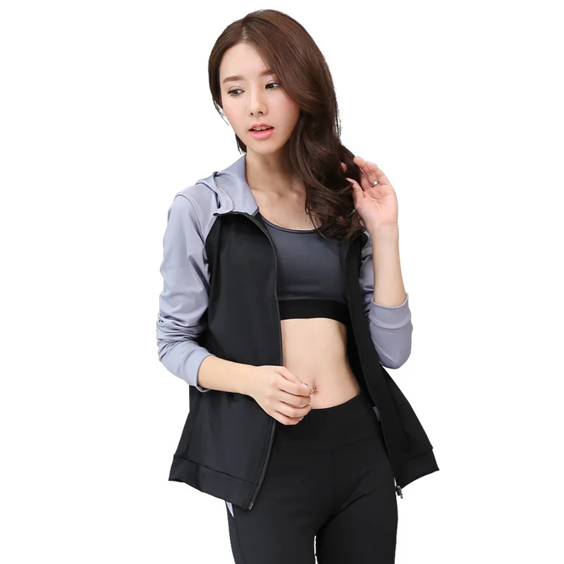 Women's Korean-style Spring and Autumn Fitness Casual Sports Yoga Mixed Colors Hoodie Coat Dry Breathable Popular Female
Women's Korean-style Spring and Autumn Fitness Casual Sports Yoga Mixed Colors Hoodie Coat Dry Breathable Popular Female