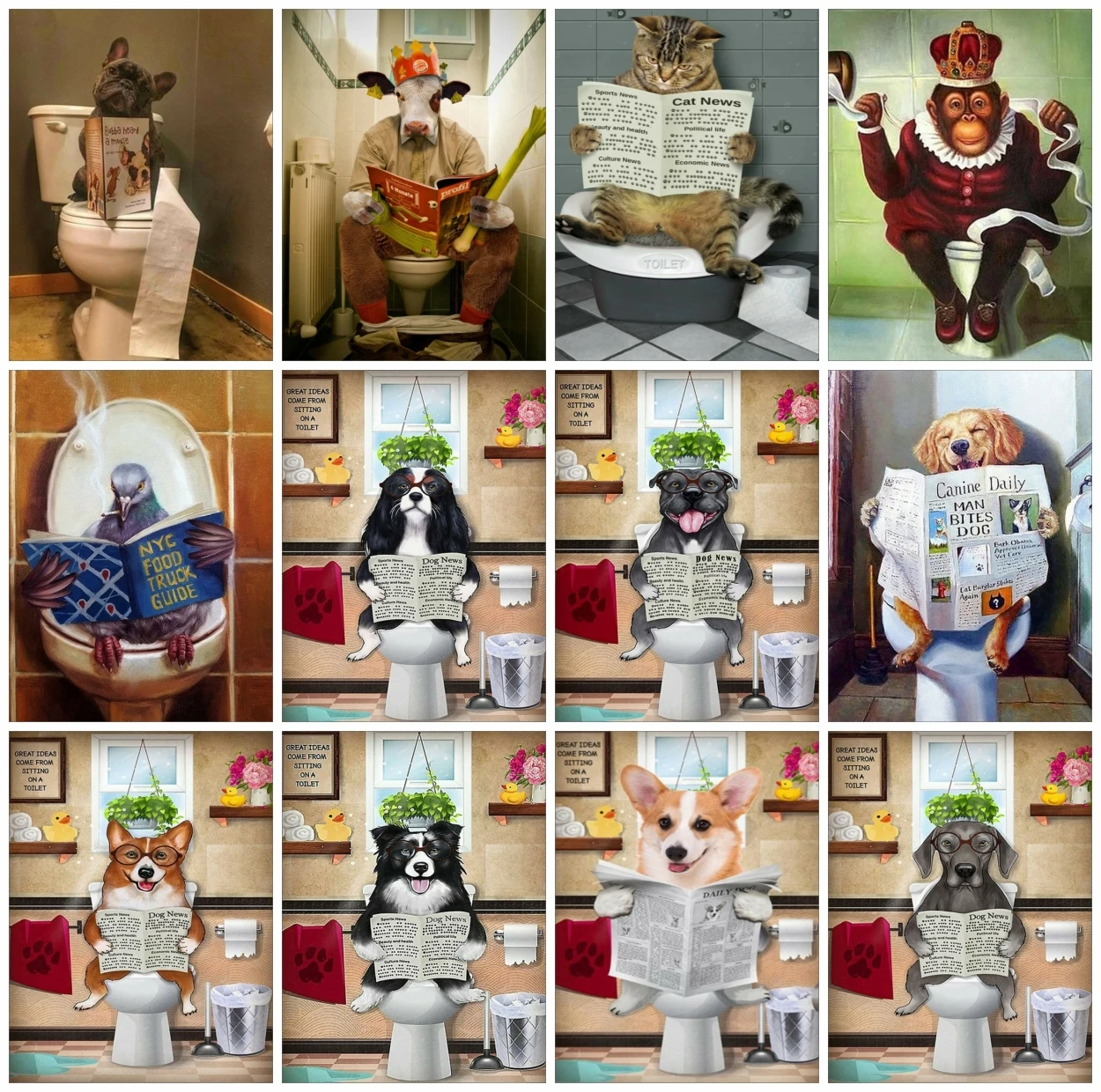 AZQSD Oil Painting By Numbers Animal Dog Handmade Picture By Numbers Crafts Home Decor Wall Art 40x50cm Framed Diy 
AZQSD Oil Painting By Numbers Animal Dog Handmade Picture By Numbers Crafts Home Decor Wall Art 40x50cm Framed Diy