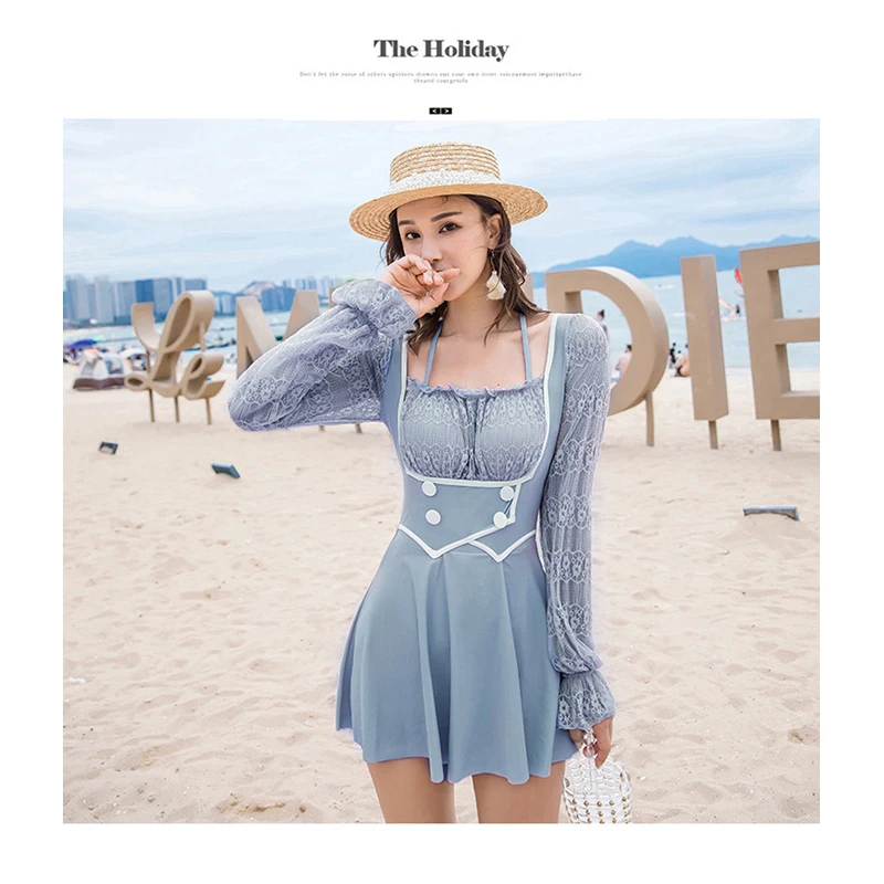 Swim Suit Women Swimwear Swimsuit 2021 Push Up Beach Outings For Whole New Sexy One Piece Long Sleeve Dress Skirt Pendulum
Swim Suit Women Swimwear Swimsuit 2021 Push Up Beach Outings For Whole New Sexy One Piece Long Sleeve Dress Skirt Pendulum