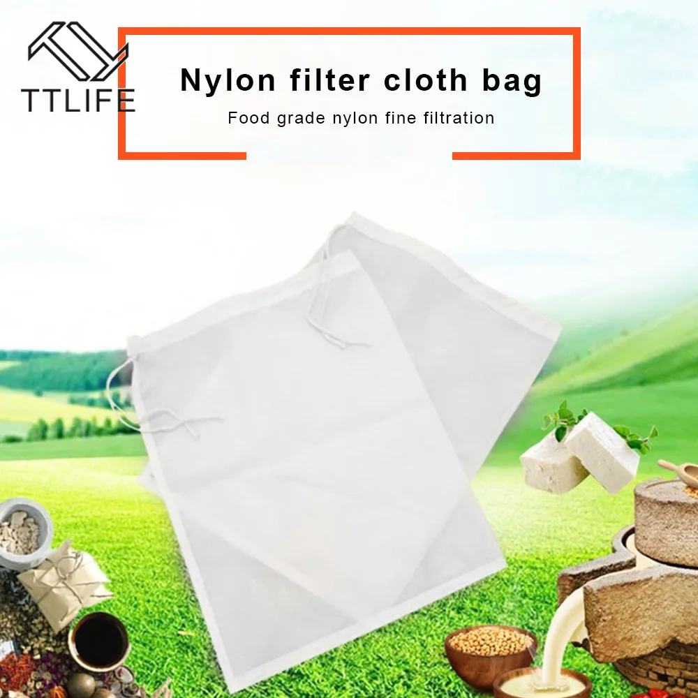 Beer Homebrew Filter Bag for Brewing Malt Boiling Wort Mash Strainer Tool Mesh Nylon Food Strainer Bag Nut Milk Juice Filter
Beer Homebrew Filter Bag for Brewing Malt Boiling Wort Mash Strainer Tool Mesh Nylon Food Strainer Bag Nut Milk Juice Filter