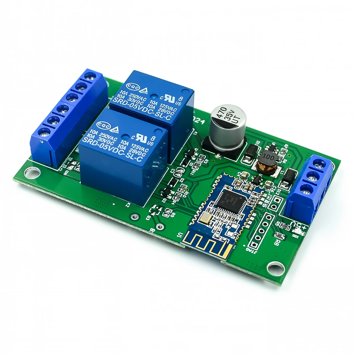 LTRIG custom 1Pcs 2 Channel Relay Module Bluetooth 4.0 BLE for Apple Android Phone IOT
LTRIG custom 1Pcs 2 Channel Relay Module Bluetooth 4.0 BLE for Apple Android Phone IOT