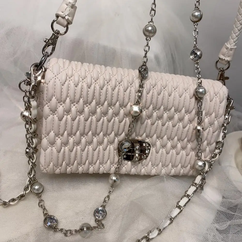 free shipping 2020 the new style fashion pleated genuine leather sheepskin women handbag one shoulder bag crossbody bag 4 color
free shipping 2020 the new style fashion pleated genuine leather sheepskin women handbag one shoulder bag crossbody bag 4 color