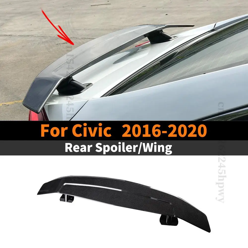 Задний спойлер на крышу для гонок, спортивный задний дефлектор воздуха, украшение, настройка, установка, отделка для Honda Civic 2016 2017 2018 2019 
Задний спойлер на крышу для гонок, спортивный задний дефлектор воздуха, украшение, настройка, установка, отделка для Honda Civic 2016 2017 2018 2019