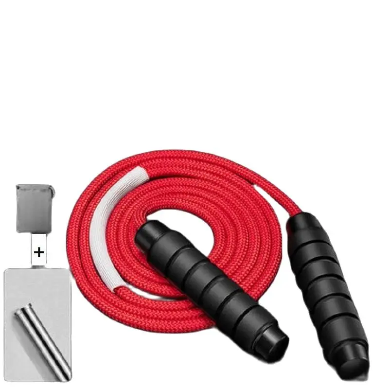 Load 390g Bold 8mm Threaded foam Traning Competition Rope Skipping Fitness Equipment Adult Weight-bearing Weight Loss
Load 390g Bold 8mm Threaded foam Traning Competition Rope Skipping Fitness Equipment Adult Weight-bearing Weight Loss