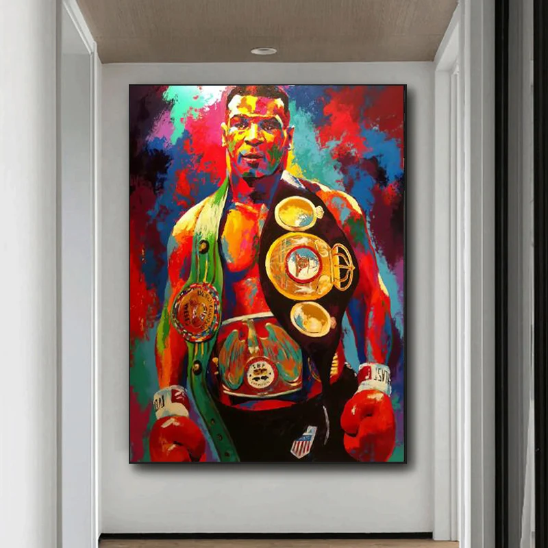Street Graffiti art Poster Wall Art Decor Painting Print Canvas Art Boxing champion tyson Picture for Children's RoomHome Decor
Street Graffiti art Poster Wall Art Decor Painting Print Canvas Art Boxing champion tyson Picture for Children's RoomHome Decor