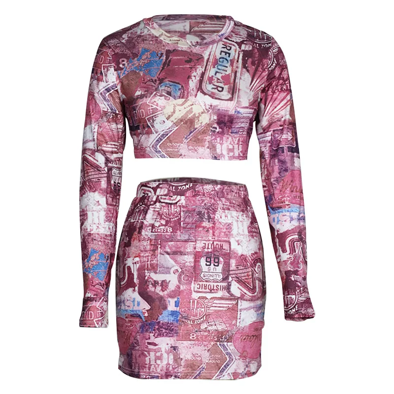 Fall 2021 New Style Hot Sale Women's Printed Fashion Skirt Suit Two-Piece Slim Commuter
Fall 2021 New Style Hot Sale Women's Printed Fashion Skirt Suit Two-Piece Slim Commuter