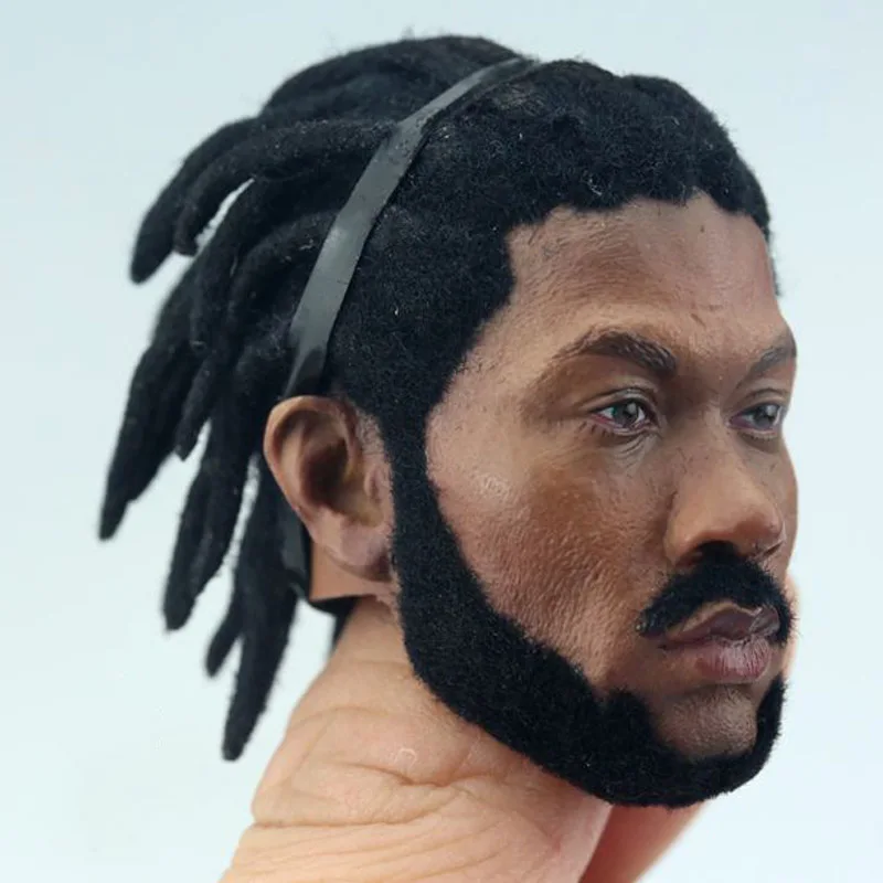 1/6 Scale Derrick Rose Head Sculpt Dreadlocks Hair Basketball Star for 12in Phicen M36B Body Action Figure Toy 
1/6 Scale Derrick Rose Head Sculpt Dreadlocks Hair Basketball Star for 12in Phicen M36B Body Action Figure Toy