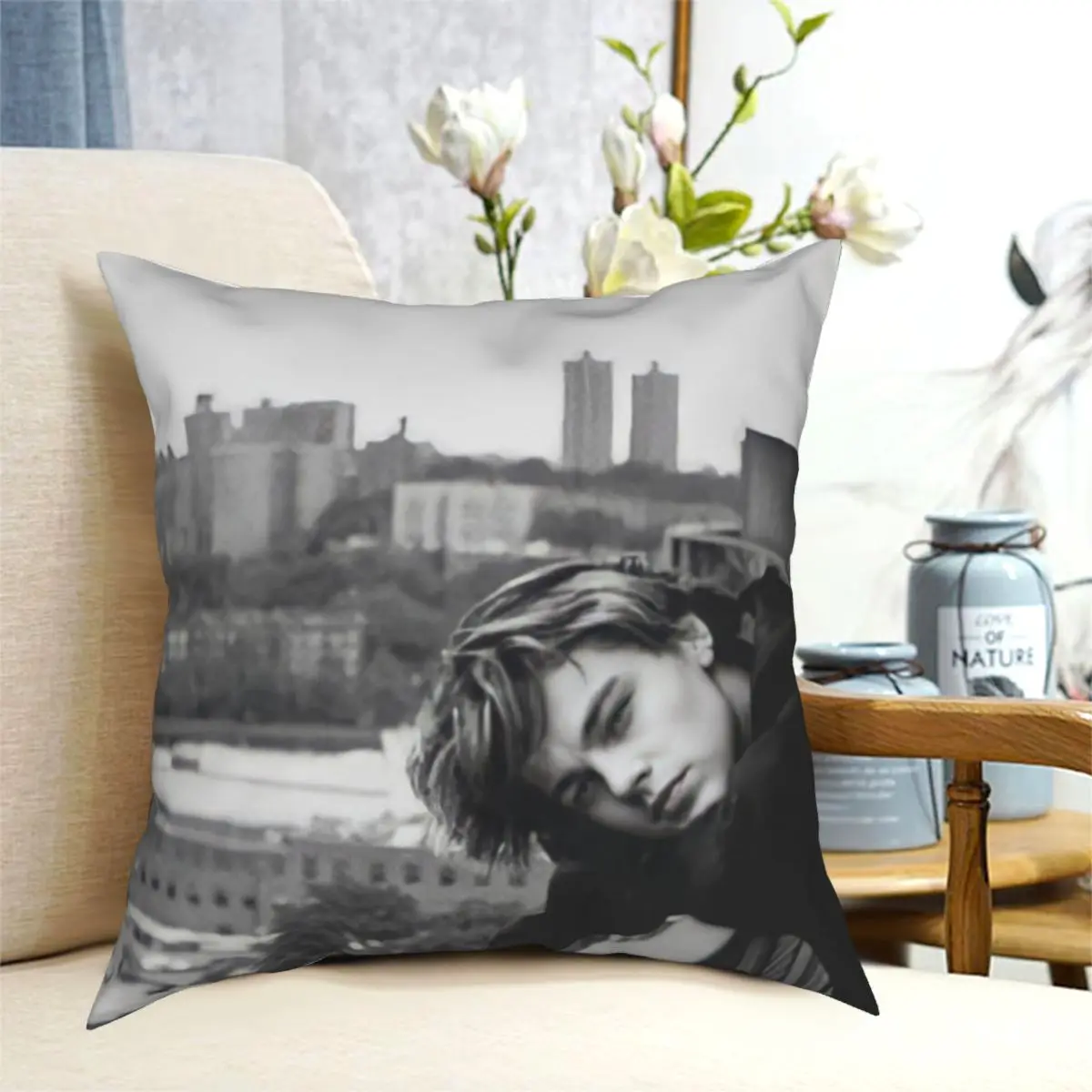 

Leonardo Dicaprio Leo Pillowcase Printing Polyester Cushion Cover Decor Pillow Case Cover Home Drop Shipping 45*45cm