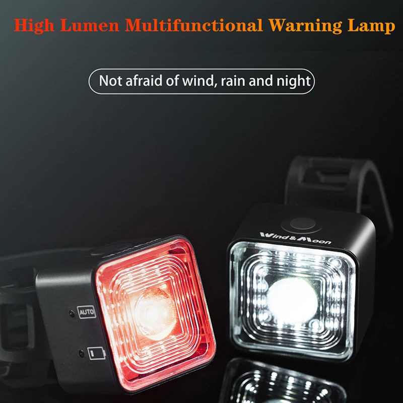 120 Lumen USB Charge Waterproof Bike Light Sets Headlight IP66 Tail Light Sets Bicycle 5 Gear Mode Smart Sensor Brake Lamp
120 Lumen USB Charge Waterproof Bike Light Sets Headlight IP66 Tail Light Sets Bicycle 5 Gear Mode Smart Sensor Brake Lamp