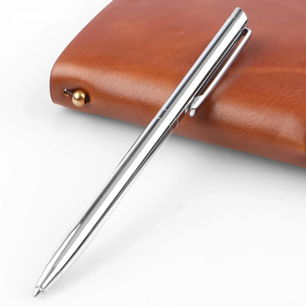 Metal ballpoint pen, rotating mini-stationery, stainless steel ballpoint pen, commercial stationery article
Metal ballpoint pen, rotating mini-stationery, stainless steel ballpoint pen, commercial stationery article