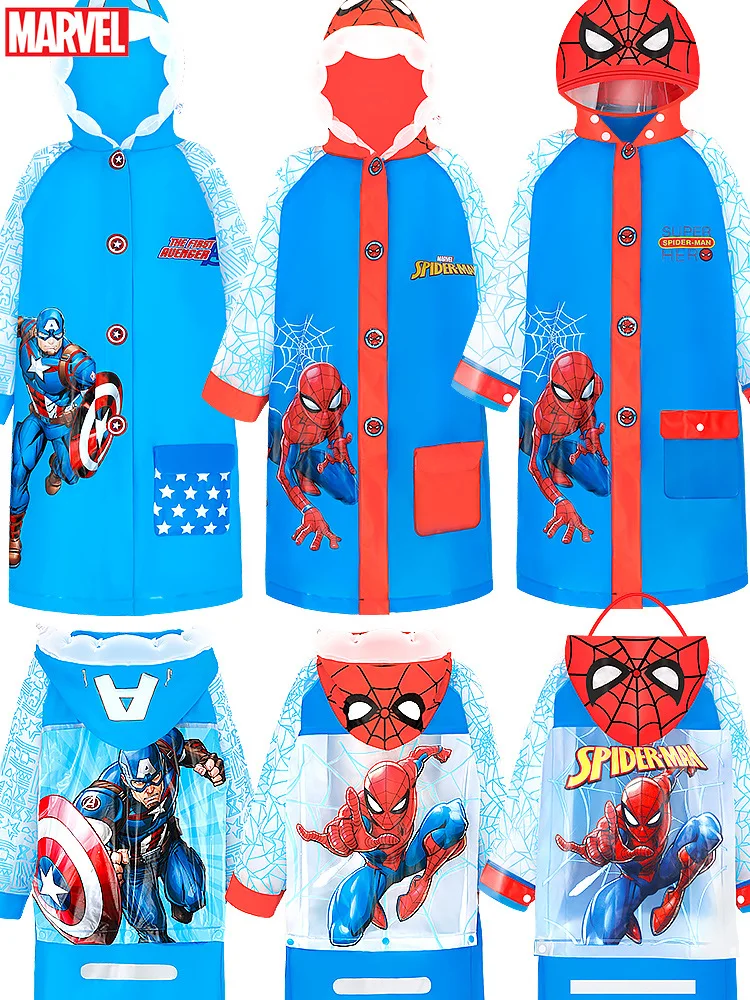 Marvel's Spider-Man Children's Raincoat Boy Spider-Man With School Bag Thicken Child Baby Kindergarten Pupils Poncho
Marvel's Spider-Man Children's Raincoat Boy Spider-Man With School Bag Thicken Child Baby Kindergarten Pupils Poncho