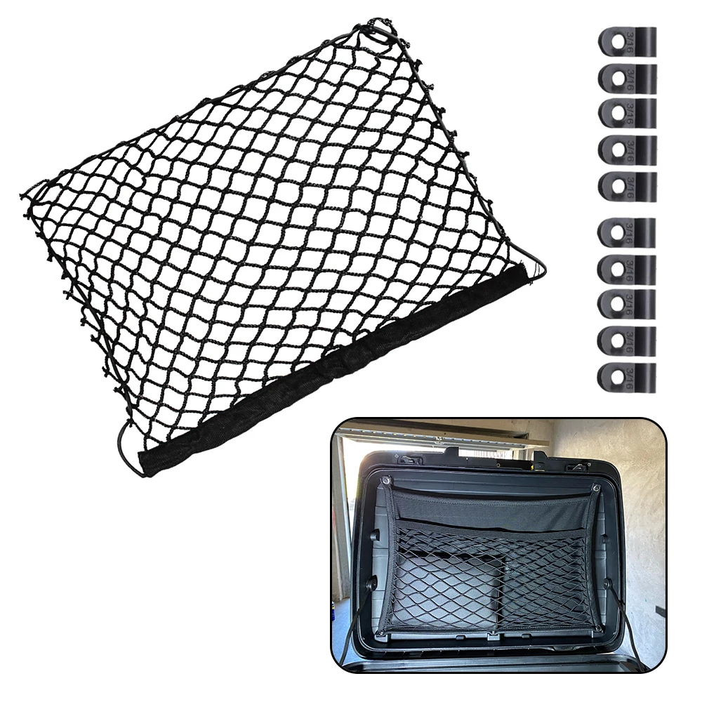 Motorcycle Trunk Storage Net Moto Cargo Luggage Mesh Clamps Accessories For BMW R1200GS R1250GS GS 1200 Adventure F700GS F800GS
Motorcycle Trunk Storage Net Moto Cargo Luggage Mesh Clamps Accessories For BMW R1200GS R1250GS GS 1200 Adventure F700GS F800GS