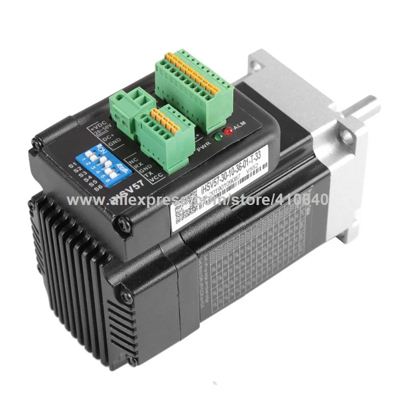Genuine JMC IHSV57 NEMA23 DC 36 VIntegrated Servo Motor iHSV57-30-14-36-01-BY-JC-X1 iHSV57-30-10-36-01-T-33 iHSV57-30-15-36
Genuine JMC IHSV57 NEMA23 DC 36 VIntegrated Servo Motor iHSV57-30-14-36-01-BY-JC-X1 iHSV57-30-10-36-01-T-33 iHSV57-30-15-36