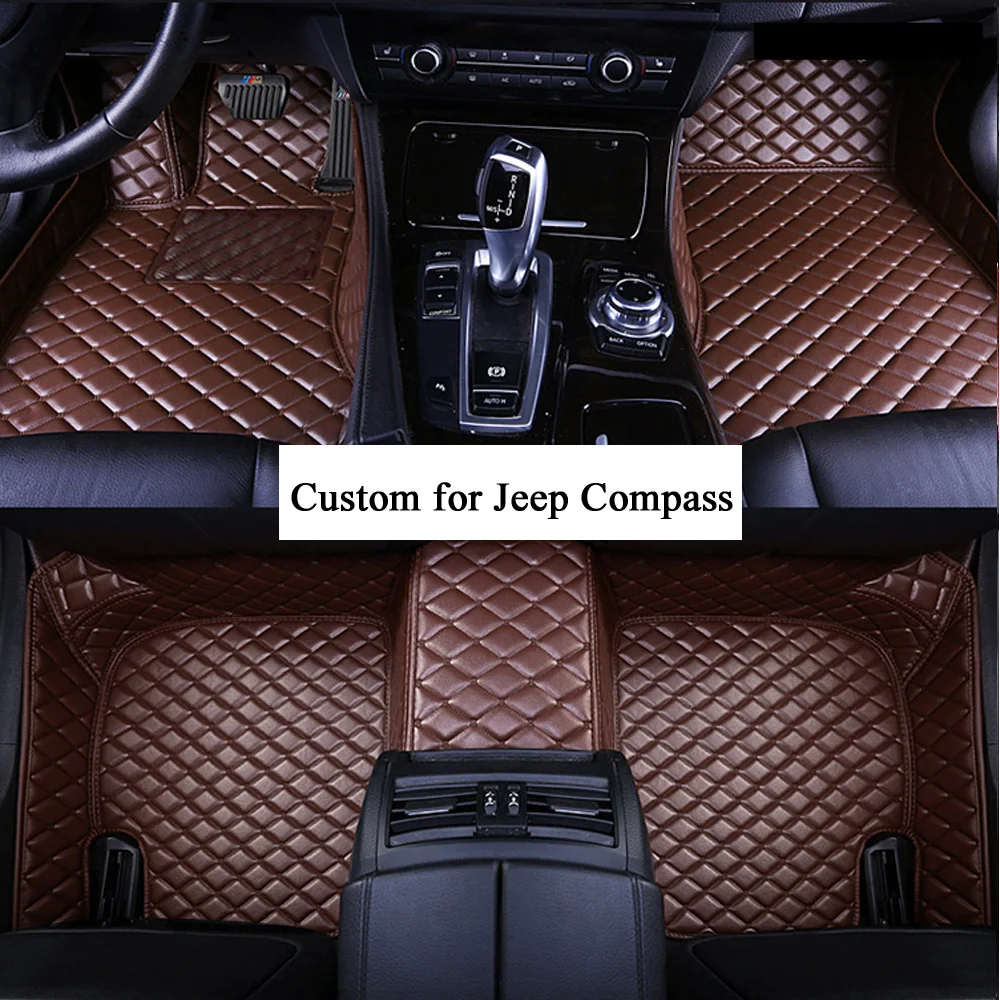 Car Floor Mats for Women and Men Artificial Leather Mat for Jeep Compass M1
Car Floor Mats for Women and Men Artificial Leather Mat for Jeep Compass M1