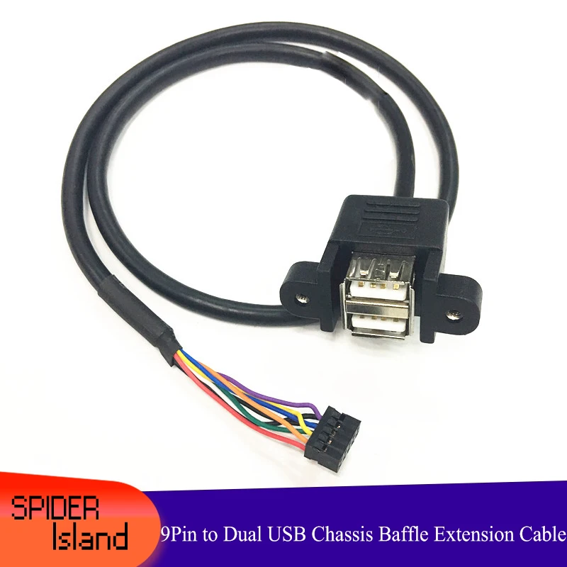 25 см шасси материнской платы DuPont 2,0 9Pin к USB2.0 Dual Port Bezel Удлинительный кабель 9Pin 2,0 мм к USB2.0 * 2
25 см шасси материнской платы DuPont 2,0 9Pin к USB2.0 Dual Port Bezel Удлинительный кабель 9Pin 2,0 мм к USB2.0 * 2