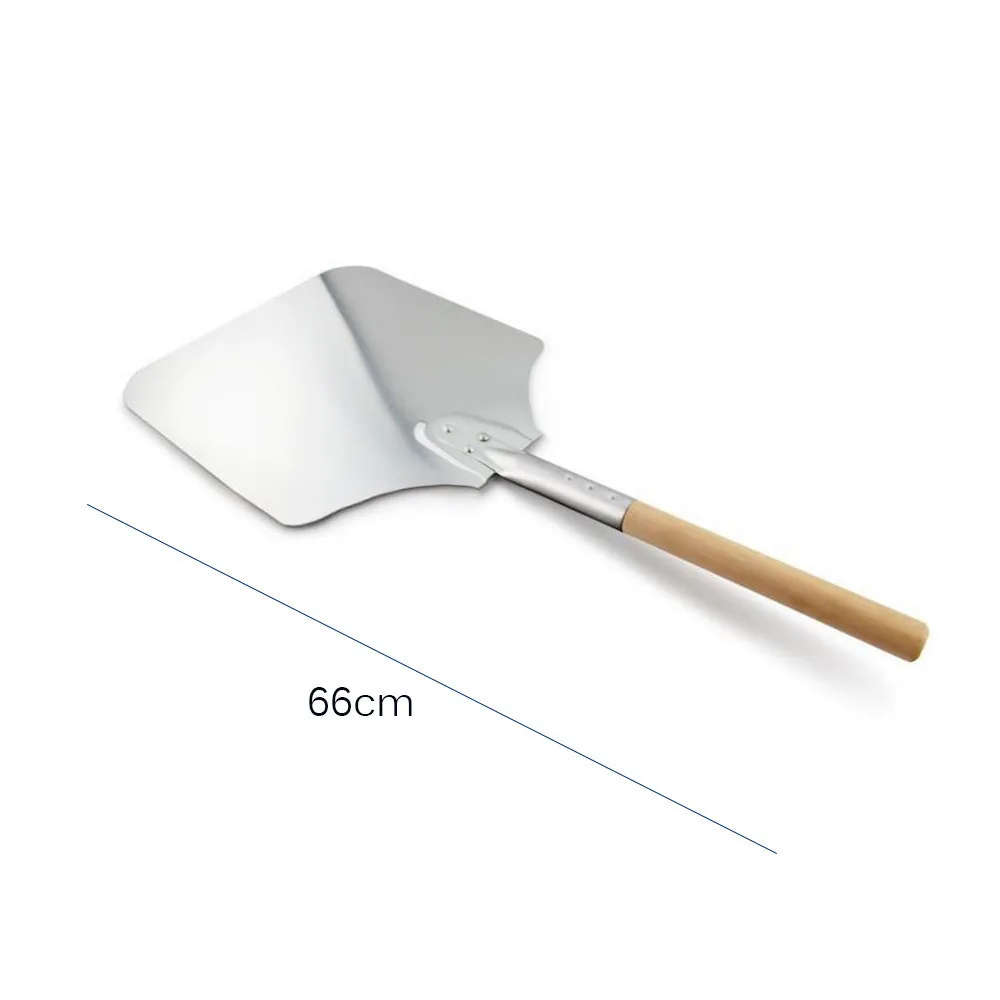 Pizza shovel is made of anodized aluminum and natural solid wood, preferably safe and durable, a necessary pizza handy tool F4
Pizza shovel is made of anodized aluminum and natural solid wood, preferably safe and durable, a necessary pizza handy tool F4