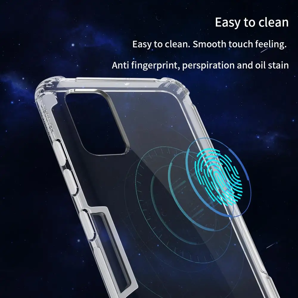 NILLKIN Nature прозрачный мягкий чехол из ТПУ для Samsung Galaxy A51 ударопрочный