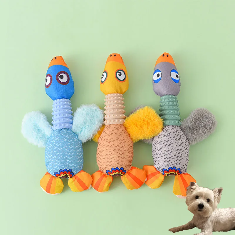 Plush Cartoon Goose Pet Toy Training Vocal Gnawing Dog Accessories Bite Resistant Cleaning Teeth Supplies for Small Dog Juguetes
Plush Cartoon Goose Pet Toy Training Vocal Gnawing Dog Accessories Bite Resistant Cleaning Teeth Supplies for Small Dog Juguetes