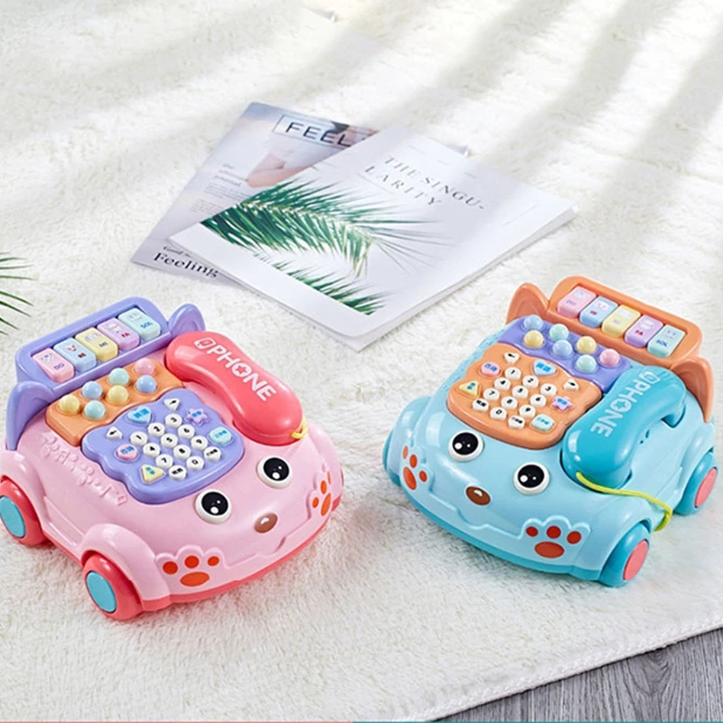 Multifunctional Baby Early Education Simulation Telephone Toy with Light Music T5EC
Multifunctional Baby Early Education Simulation Telephone Toy with Light Music T5EC