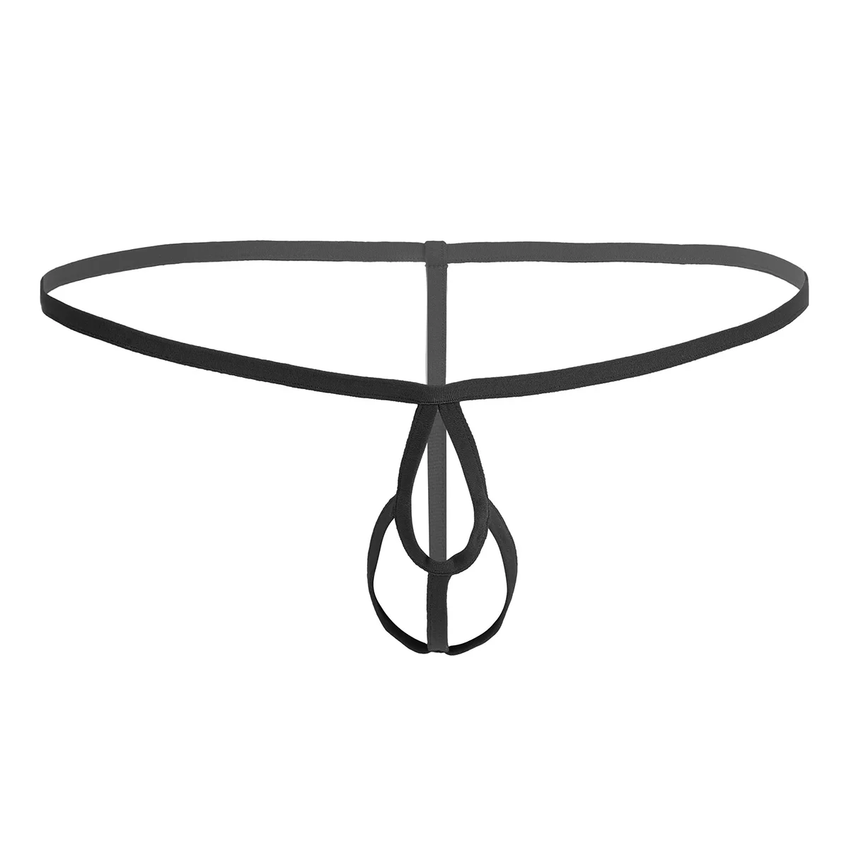 Мужские стринги нижнее белье сексуальное микро-танга стринги трусики порно с открытой промежностью нижнее белье с отверстием для пениса Гей сексуальное женское белье