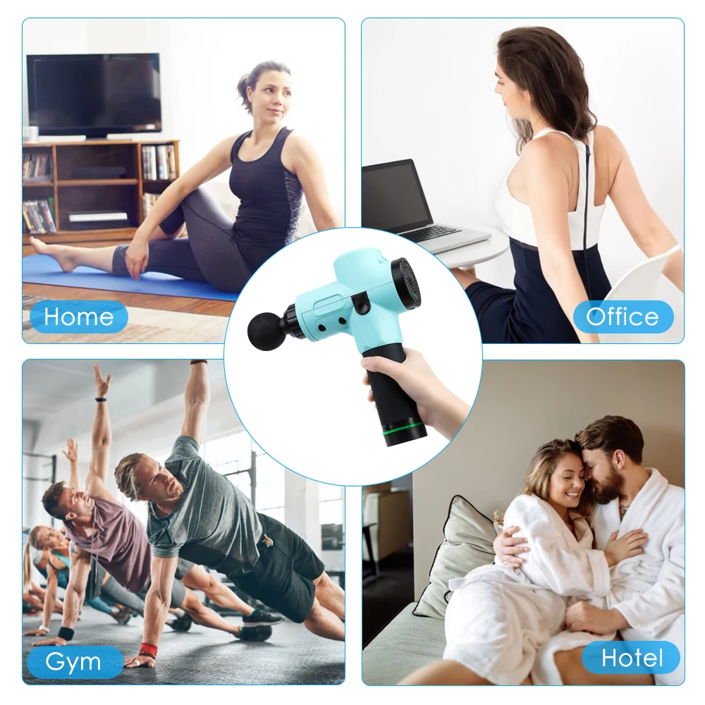 Ultra Quiet Cordless Muscle Handheld Tissue Massage Gun Muscle Pain Tension Relief Small Fitness Equipment Muscle Massager
Ultra Quiet Cordless Muscle Handheld Tissue Massage Gun Muscle Pain Tension Relief Small Fitness Equipment Muscle Massager