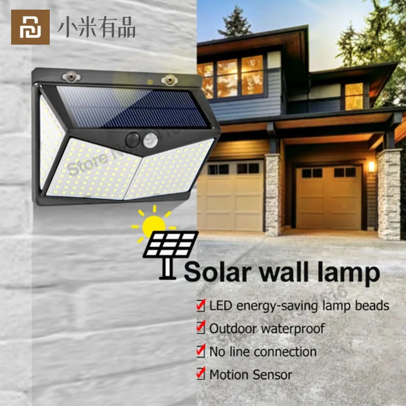 Youpin Solar Waterproof Wall Lamp 140/206 LED Wall Light Waterproof Outdoor Yard Garden Saving Motion Sensor Lighting for Smart
Youpin Solar Waterproof Wall Lamp 140/206 LED Wall Light Waterproof Outdoor Yard Garden Saving Motion Sensor Lighting for Smart