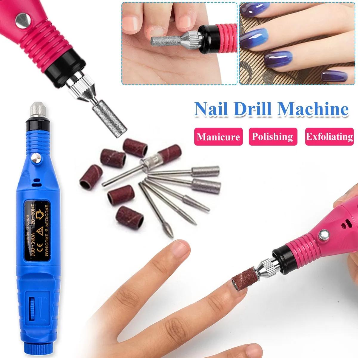Electric Nail Drill Machine Electric Nail File Art Polish Grinding Manicure Tool Professional Portable Electric Nail Kit
Electric Nail Drill Machine Electric Nail File Art Polish Grinding Manicure Tool Professional Portable Electric Nail Kit