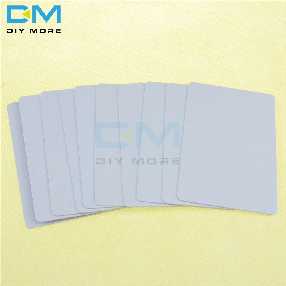100PCS 13.56MHz IC Card NFC Smart Card Changeable Tags For 1K S50 RFID ISO14443A For Arduino PVC Waterproof Card
100PCS 13.56MHz IC Card NFC Smart Card Changeable Tags For 1K S50 RFID ISO14443A For Arduino PVC Waterproof Card