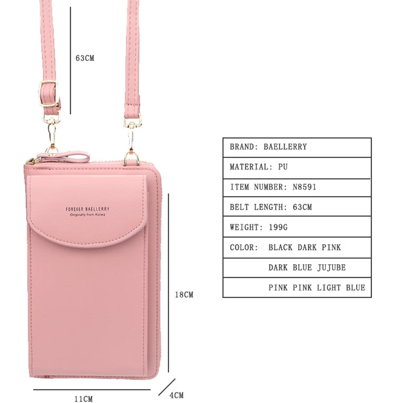 Mini Crossbody Shoulder Bags Women Multi-functional Touchable Cell Phone Pocket Card Purse Ladies Small Bag Female Messenger Bag
Mini Crossbody Shoulder Bags Women Multi-functional Touchable Cell Phone Pocket Card Purse Ladies Small Bag Female Messenger Bag
