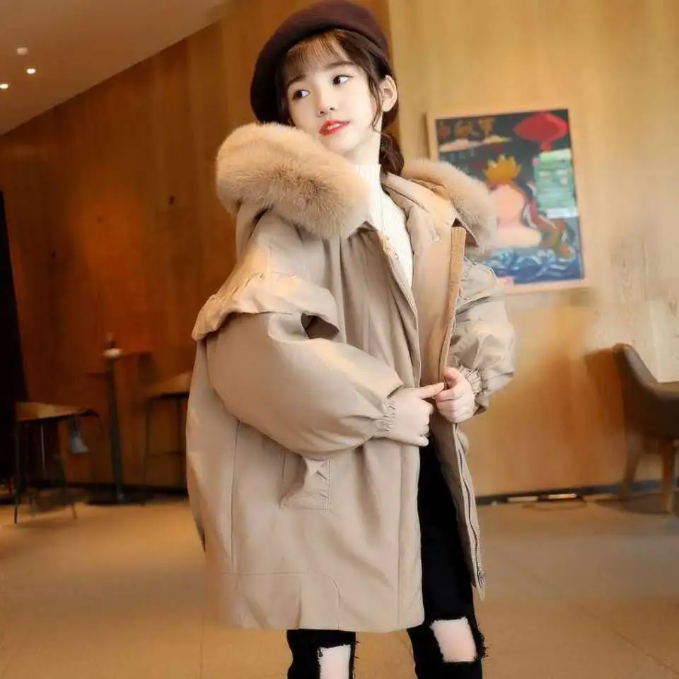 New Arrivals Children Windbreaker Jackets For 4-12 Year Girl Winter Parka Casual Hooded Kids Coat Girls Down Cotton Outerwear
New Arrivals Children Windbreaker Jackets For 4-12 Year Girl Winter Parka Casual Hooded Kids Coat Girls Down Cotton Outerwear