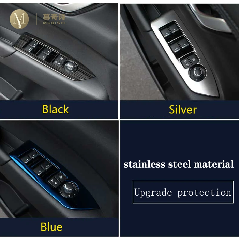 For Mazda CX-5 Cx5 2017-2020 Window Switch Trim Frame Window Glass Lifting Panel Cover Interior Decoration Accessories 2018 2019
For Mazda CX-5 Cx5 2017-2020 Window Switch Trim Frame Window Glass Lifting Panel Cover Interior Decoration Accessories 2018 2019