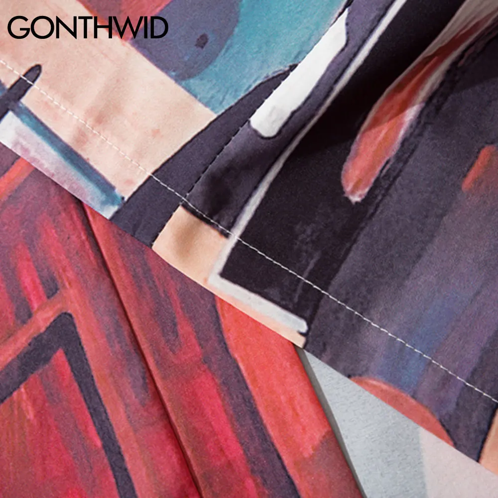GONTHWID Japanese Kimono Cardigan Shirts Casual Harajuku Streetwear Painting Human Print Open Stitch Coats Hip Hop Jackets Tops
GONTHWID Japanese Kimono Cardigan Shirts Casual Harajuku Streetwear Painting Human Print Open Stitch Coats Hip Hop Jackets Tops