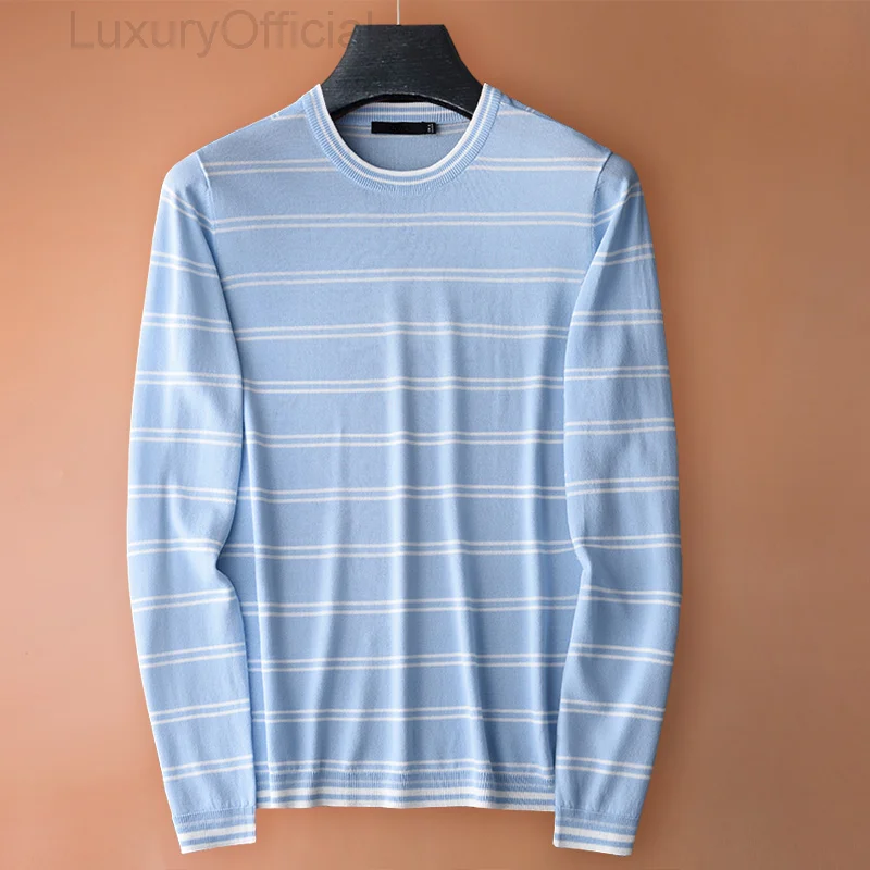 Spring fashion casual stripe sweater men's version slim fit youth Pullover Sweater Top thin sweater trendy men's wear
Spring fashion casual stripe sweater men's version slim fit youth Pullover Sweater Top thin sweater trendy men's wear