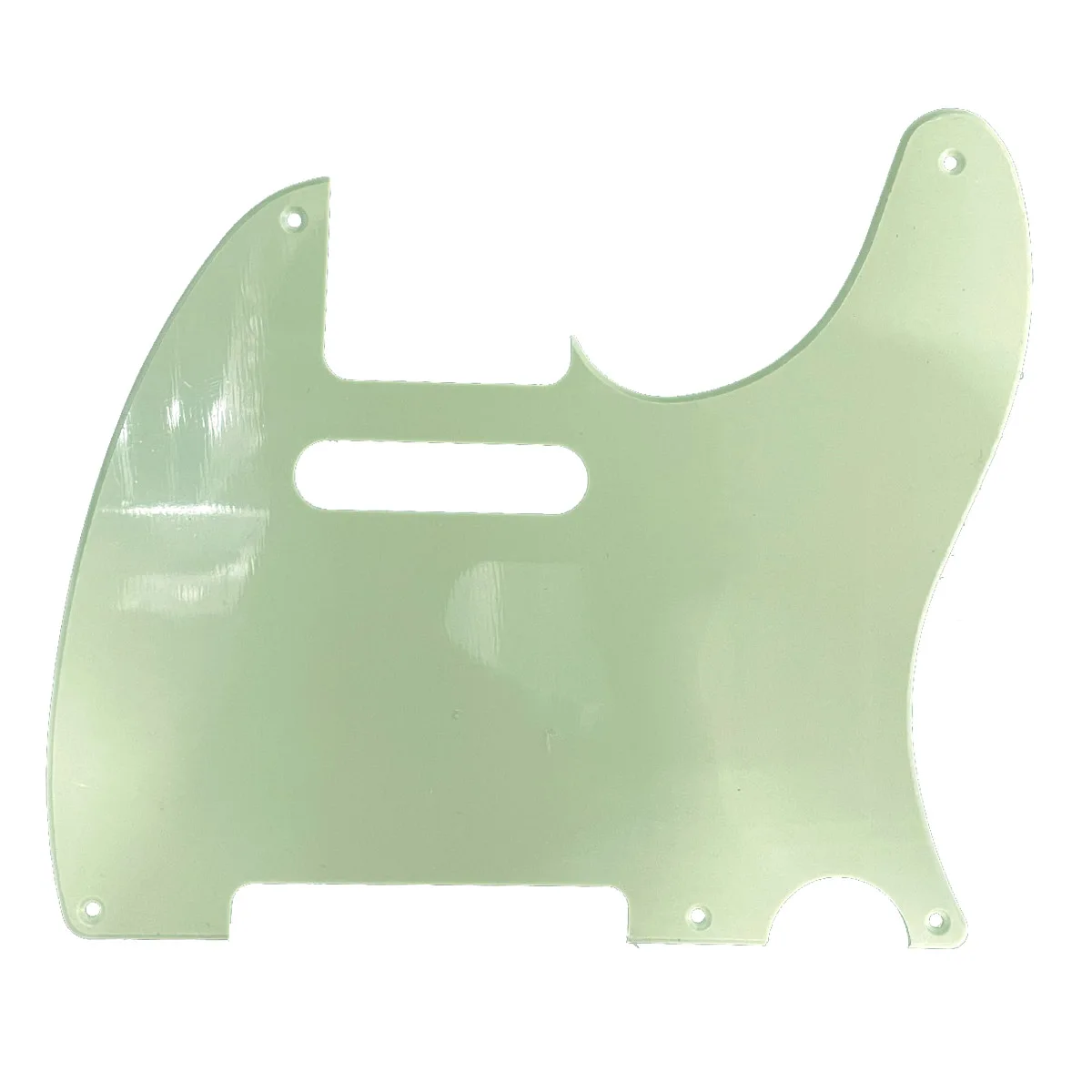 

Mint Green 1 Ply Pickguard for Telecaster Pickguard 5 Hole Singel Coil for Tele Scratch Plate TL Electric Guitar Pickguard