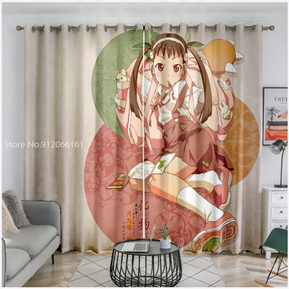 Anime Curtain Mayoi Hachikuji 3D Window Drapes For Teenager Maiden Dormitory Bay Flat Window Room Decoration Folio/One Piece
Anime Curtain Mayoi Hachikuji 3D Window Drapes For Teenager Maiden Dormitory Bay Flat Window Room Decoration Folio/One Piece