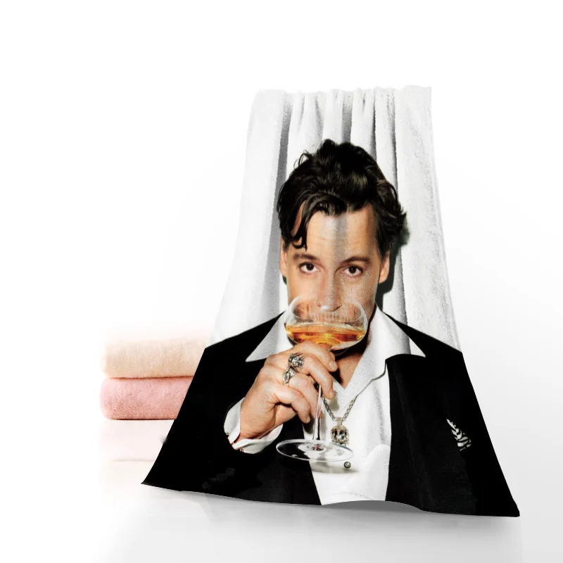 Custom Johnny Depp Towels Microfiber Fabric Popular Face Towel/Bath Towel Size 35x75,70x140 Towels Bathroom For Adults 0331
Custom Johnny Depp Towels Microfiber Fabric Popular Face Towel/Bath Towel Size 35x75,70x140 Towels Bathroom For Adults 0331