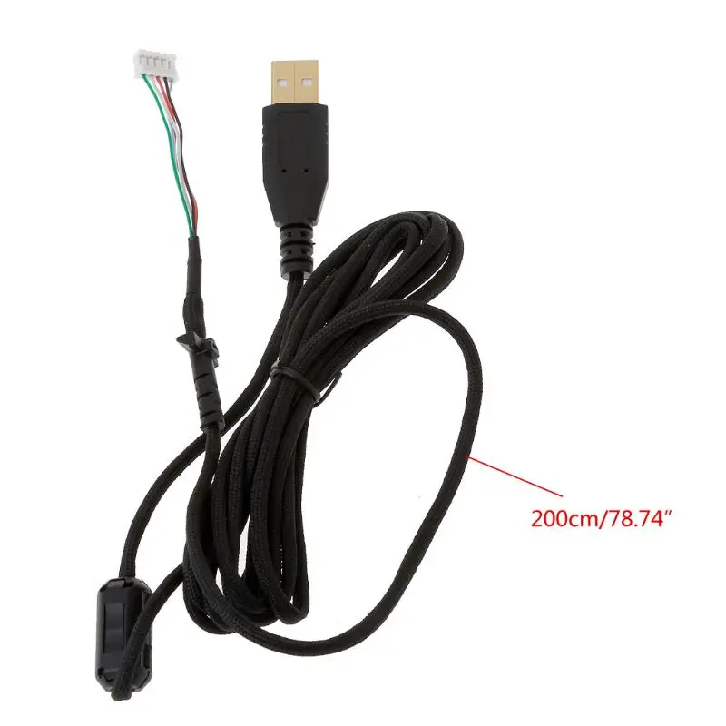 Umbrella Rope Mouse Cables Soft Durable Mouse Line Replacement Mouse Wire for logitech G102 G PRO Wired Mouse
Umbrella Rope Mouse Cables Soft Durable Mouse Line Replacement Mouse Wire for logitech G102 G PRO Wired Mouse