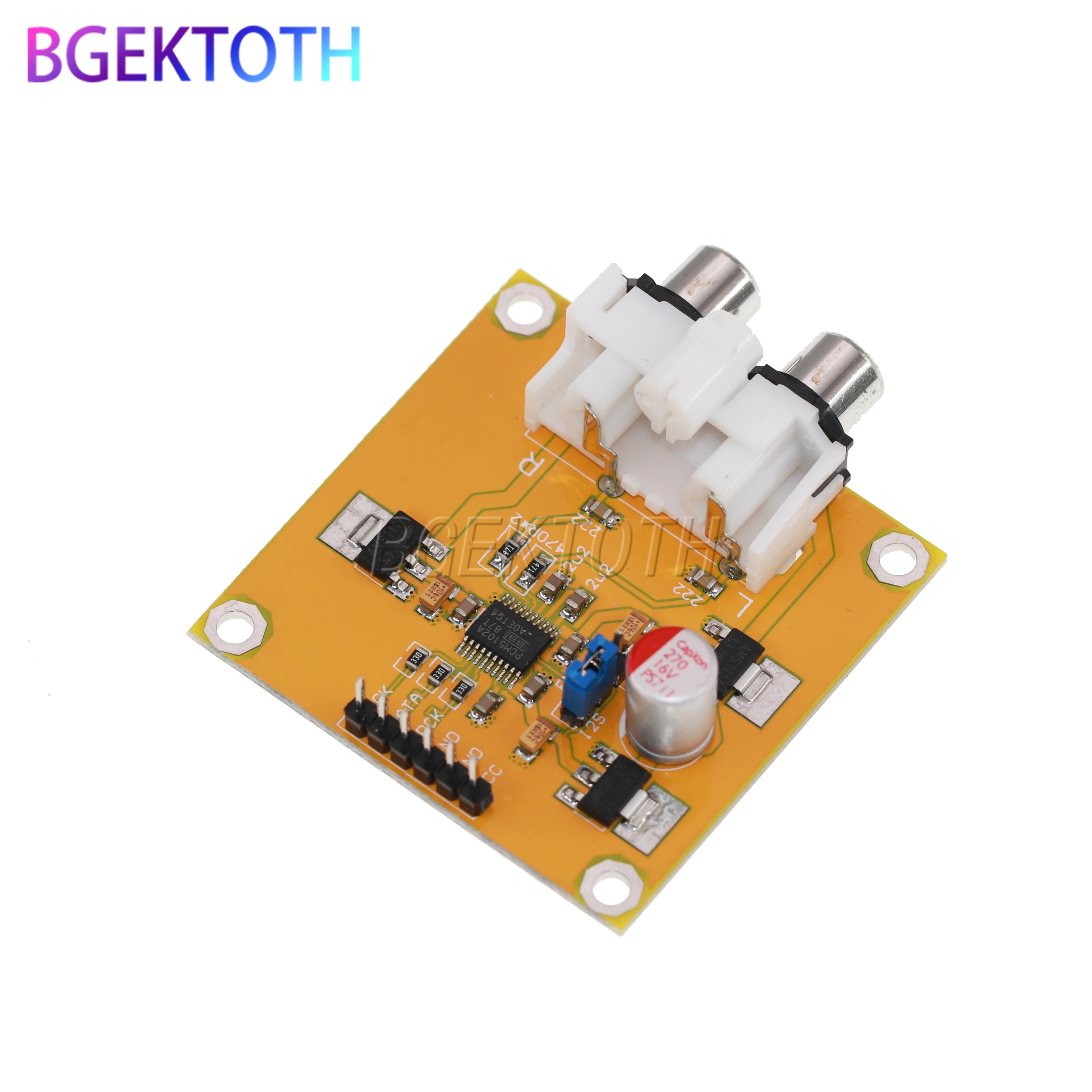 PCM5102 Module Parts Electronic DAC Decoder Board 32Bit 384K I2S Player Practical Video Assembled Durable Audio Home Replacement
PCM5102 Module Parts Electronic DAC Decoder Board 32Bit 384K I2S Player Practical Video Assembled Durable Audio Home Replacement