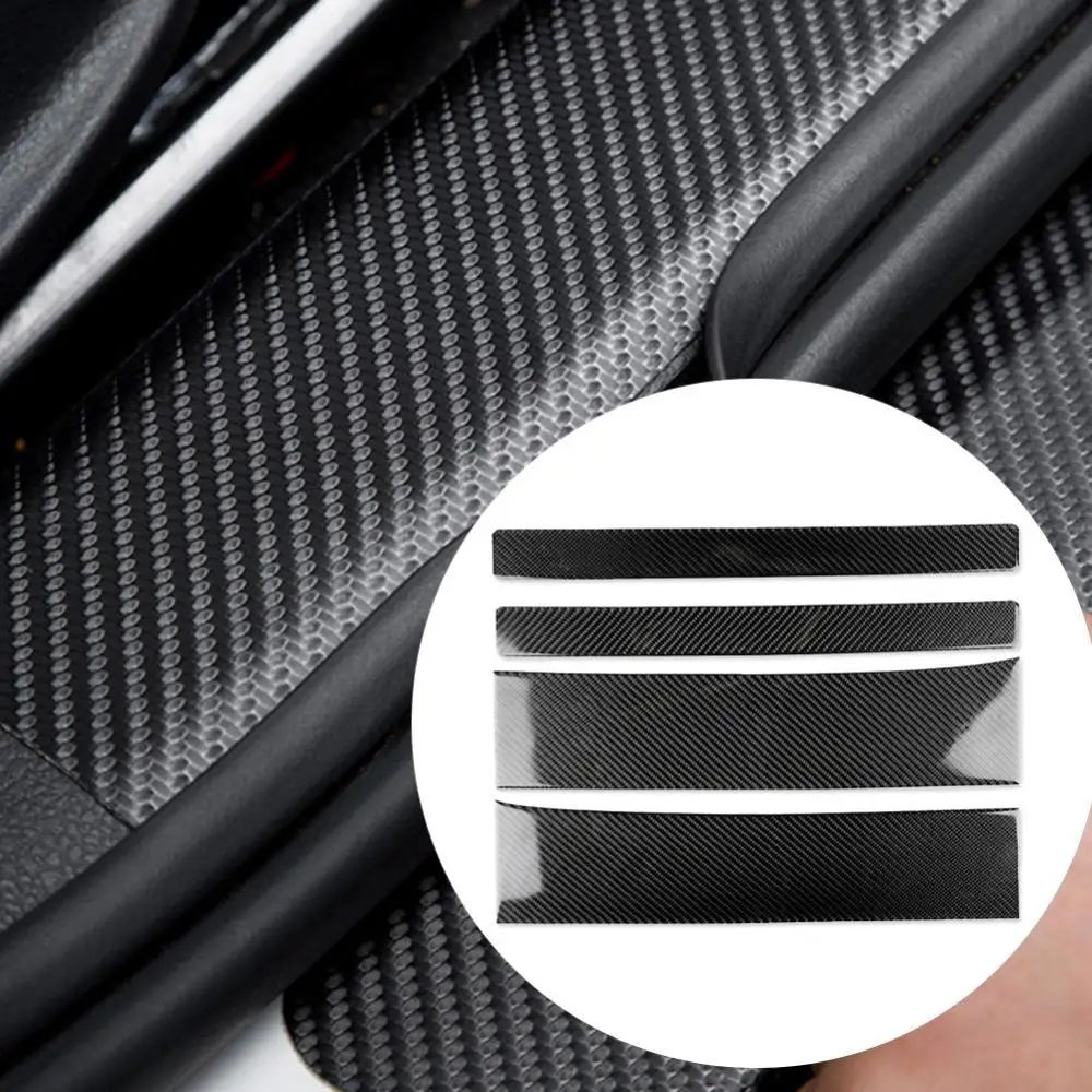 4Pcs Carbon Fiber Auto Car Door Sill Protection Sticker Strip for Tesla Model X Car Interior Accessories
4Pcs Carbon Fiber Auto Car Door Sill Protection Sticker Strip for Tesla Model X Car Interior Accessories