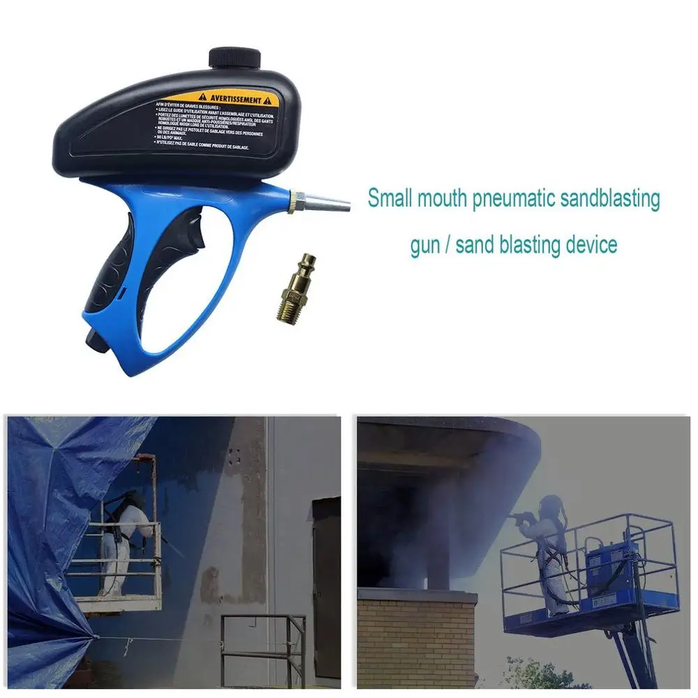 Portable Pneumatic Sandblasting Gun Home DIY Adjustable Sand Blasting Flow Blasting Device Mini Air Sandblaster Machine
Portable Pneumatic Sandblasting Gun Home DIY Adjustable Sand Blasting Flow Blasting Device Mini Air Sandblaster Machine