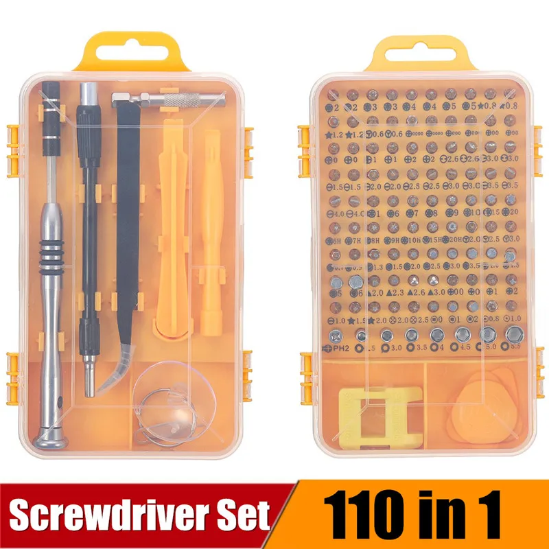 110 In 1 Magnetic Screwdriver Set Lengthen Flexible Muti Screwdrivers Hand Disassembly Tools Kits With Tweezers For Car PC Phone
110 In 1 Magnetic Screwdriver Set Lengthen Flexible Muti Screwdrivers Hand Disassembly Tools Kits With Tweezers For Car PC Phone