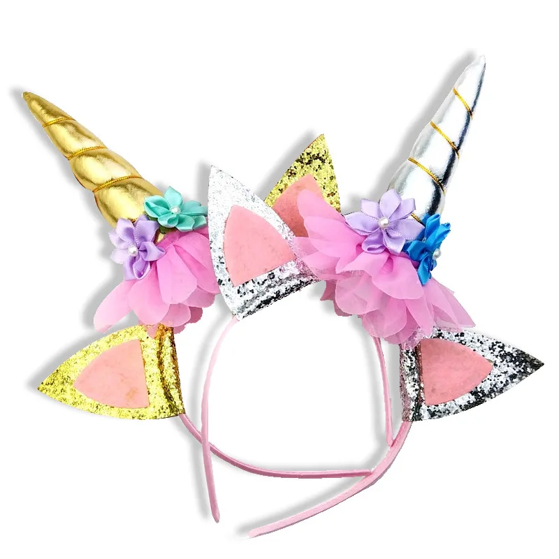 unicorn headgear European American girls fabric headband handmade hair accessories protagonist pony birthday party decoration
unicorn headgear European American girls fabric headband handmade hair accessories protagonist pony birthday party decoration