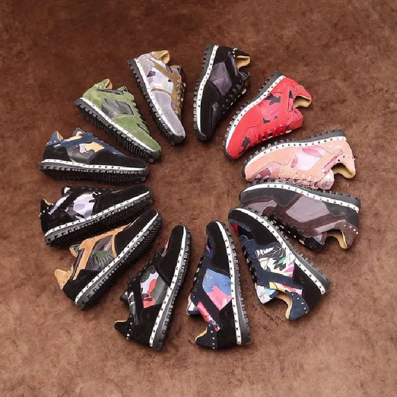 2021 New Luxury Genuine Leather Couples Shoes Men's Casual Shoes Non-slip Sports Shoes Women's Rivet Flat Shoes Vulcanized Shoes 
2021 New Luxury Genuine Leather Couples Shoes Men's Casual Shoes Non-slip Sports Shoes Women's Rivet Flat Shoes Vulcanized Shoes