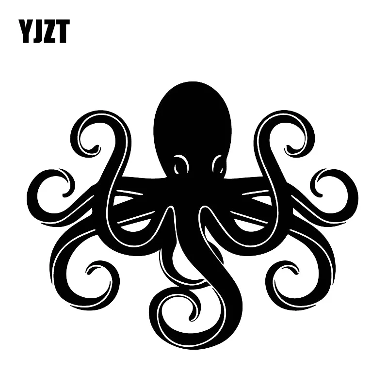 YJZT 12 м * 14,8 см автомобильные виниловые автомобильные наклейки Осьминог украшения модные наклейки черный/серебристый цвет 
YJZT 12 м * 14,8 см автомобильные виниловые автомобильные наклейки Осьминог украшения модные наклейки черный/серебристый цвет