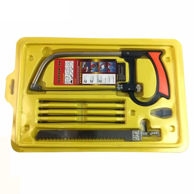 Multi-purpose small hacksaw Hacksaw frame with steel saw blade Carpentry Wire saw Hand saw suit
Multi-purpose small hacksaw Hacksaw frame with steel saw blade Carpentry Wire saw Hand saw suit