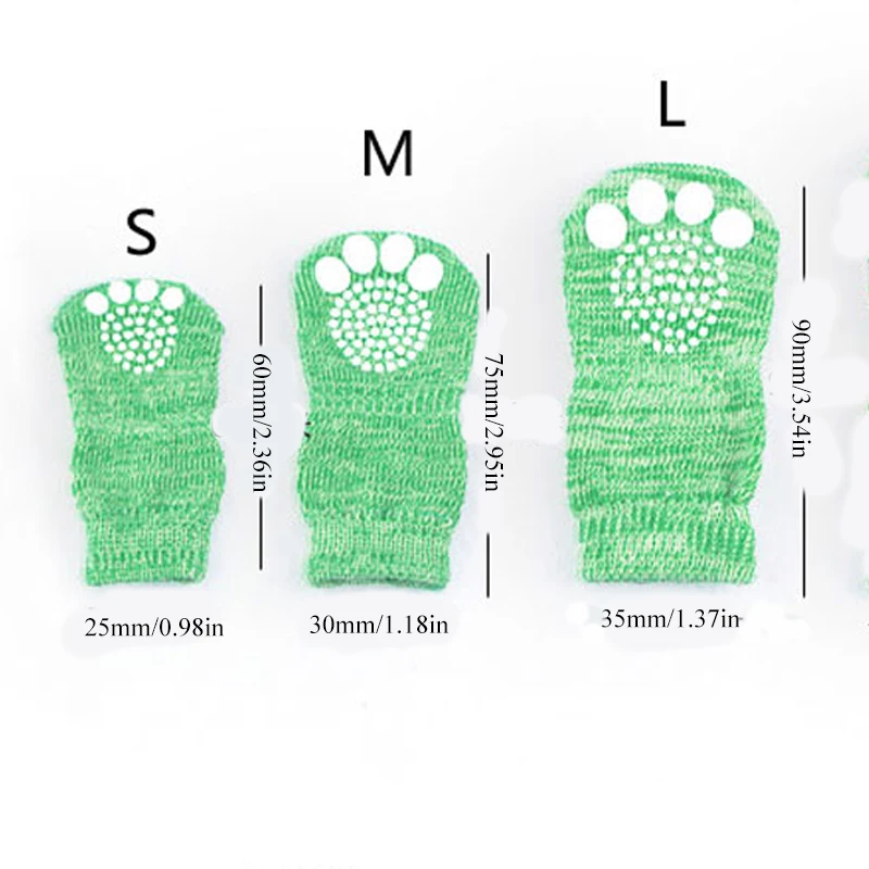 Pet Socks Pet Knits Cute Cartoon Non-Slip Dot Pet Supplies Breathable Polyester Random Color Soft 4pcs Warm Puppy Dog Socks
Pet Socks Pet Knits Cute Cartoon Non-Slip Dot Pet Supplies Breathable Polyester Random Color Soft 4pcs Warm Puppy Dog Socks