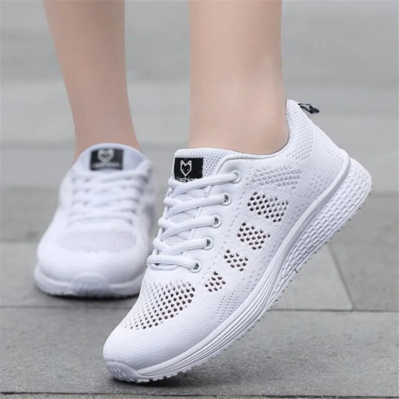 2020 new Factory Direct Women Casual Shoes Fashion Breathable Walking Mesh Flat Shoes Sneakers Women Gym Vulcanized Tenis
2020 new Factory Direct Women Casual Shoes Fashion Breathable Walking Mesh Flat Shoes Sneakers Women Gym Vulcanized Tenis